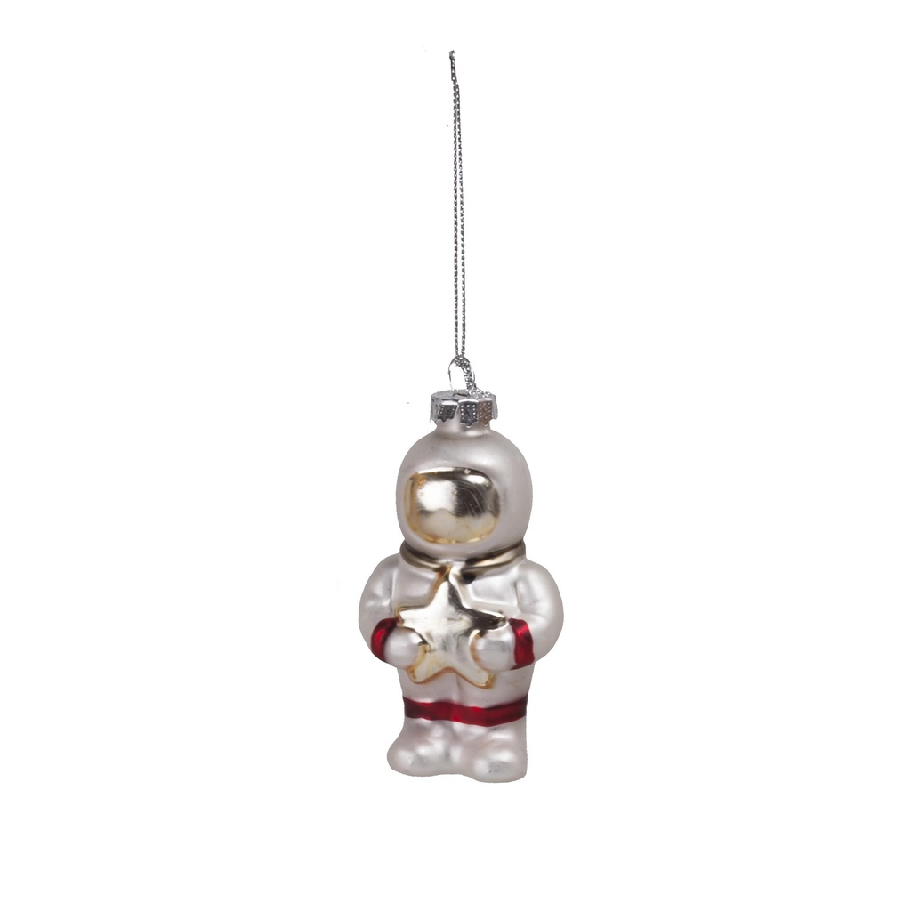 Astronaute avec étoile à suspendre