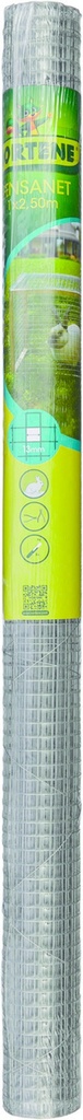 FENSANET 12   Grillage metal galva carré 1.2cm (12.7x12.7x0.8mm)