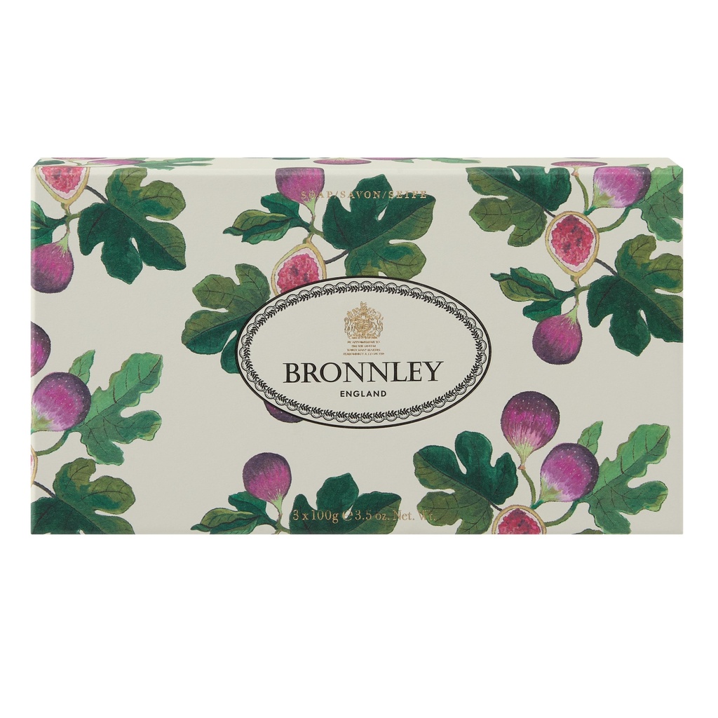 Coffret 3 savons Figue sauvage Bronnley 1884