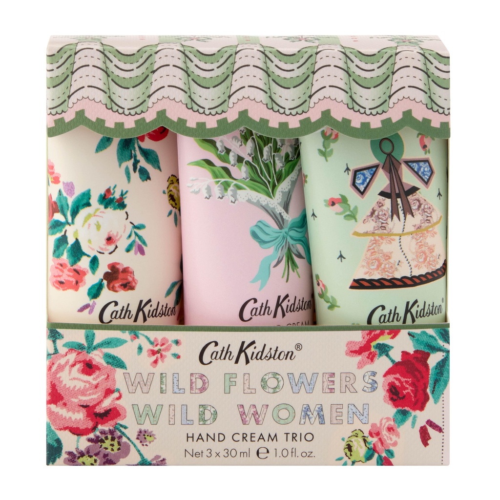 Trio Crèmes mains Wild Flowers Wild Women
