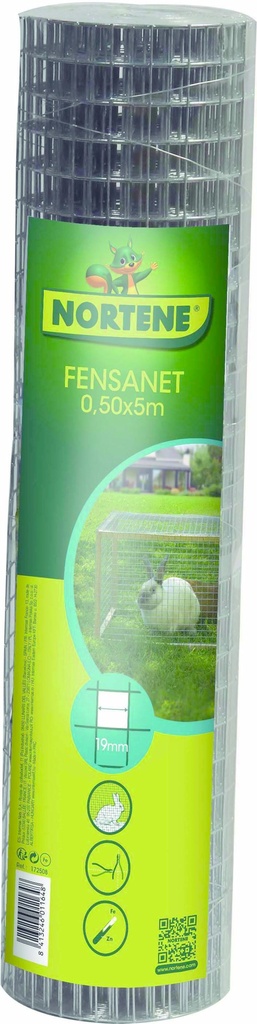FENSANET 19   Grillage metal galva carré 1.9cm (19 x19x1.4mm)