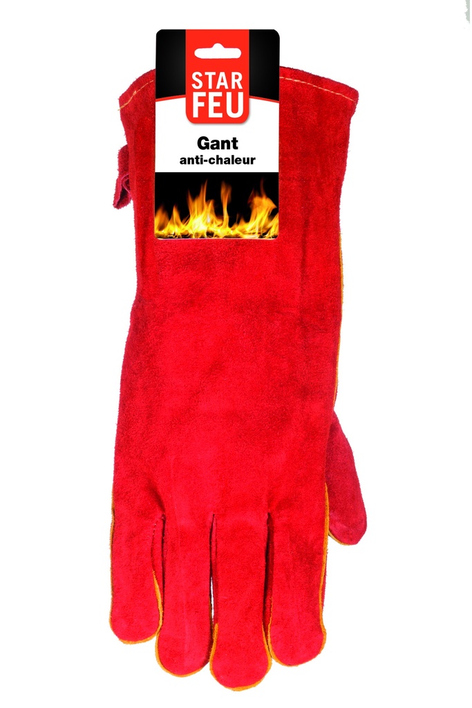 Gant anti-chaleur cuir