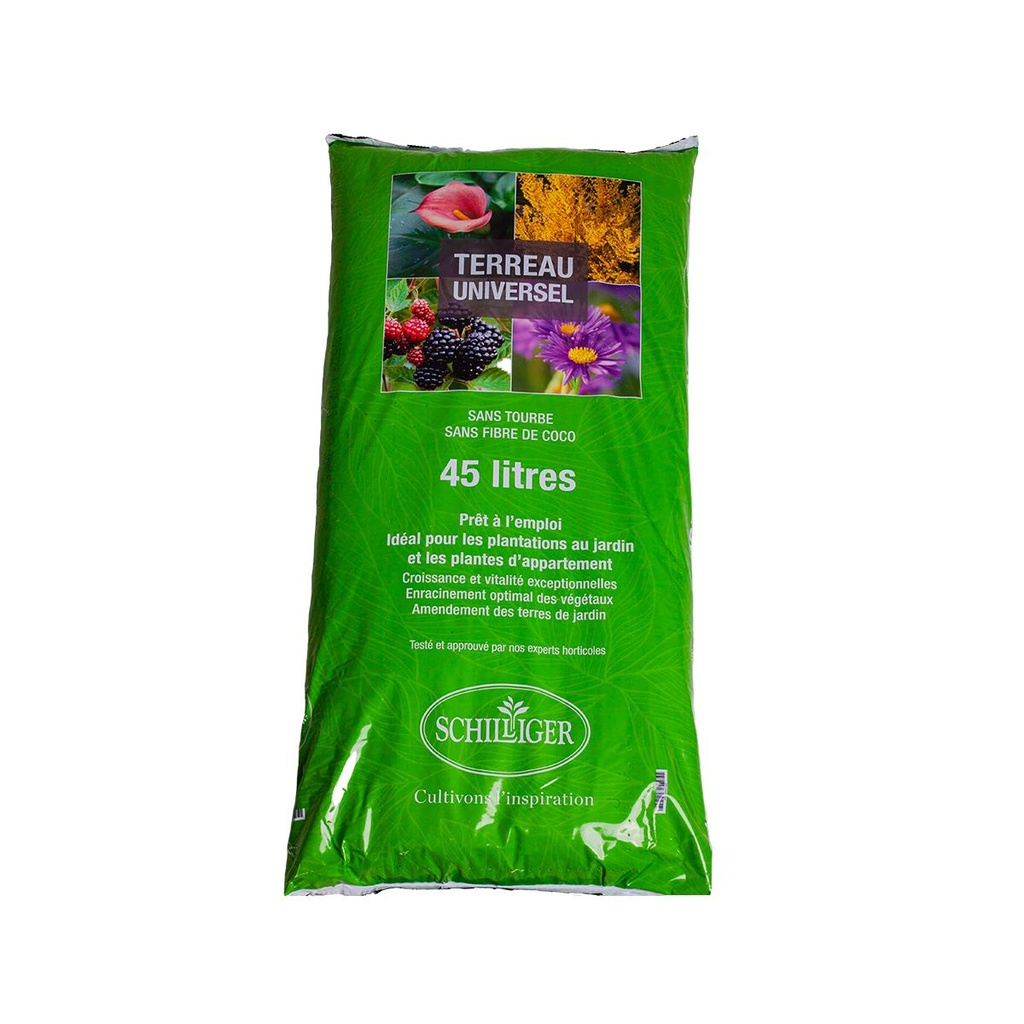 Terreau Universel Sans Tourbe Schilliger