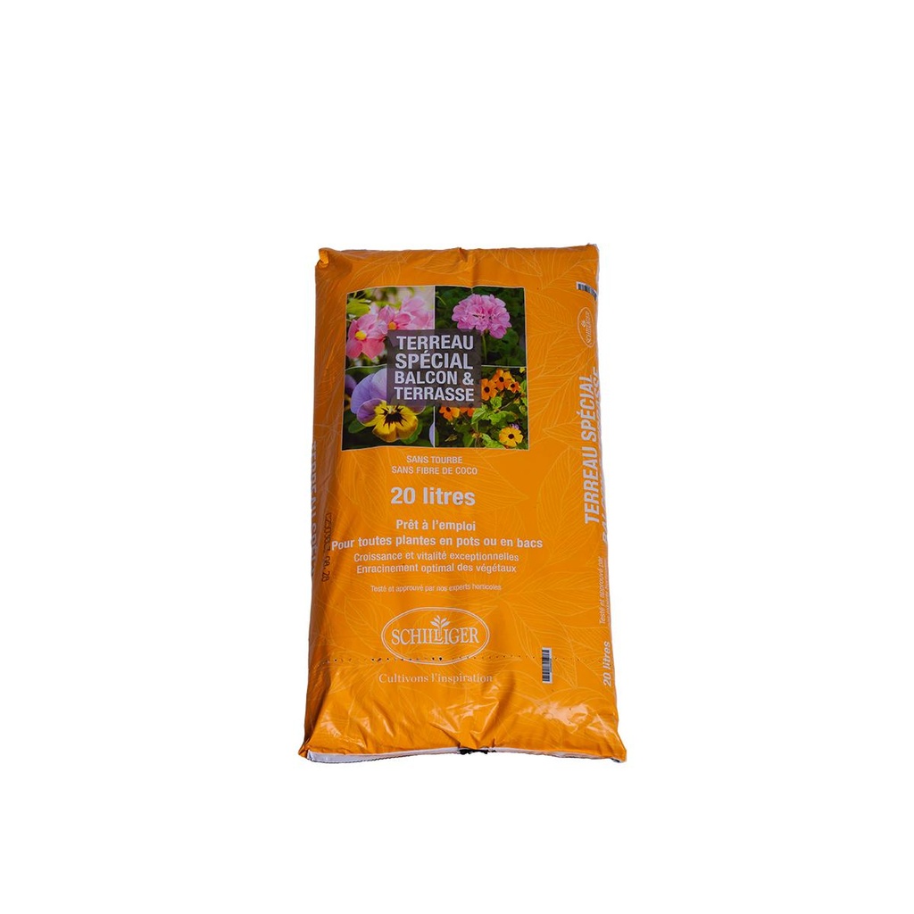 Terreau Balcon-Terrasse SansTourbe Schilliger