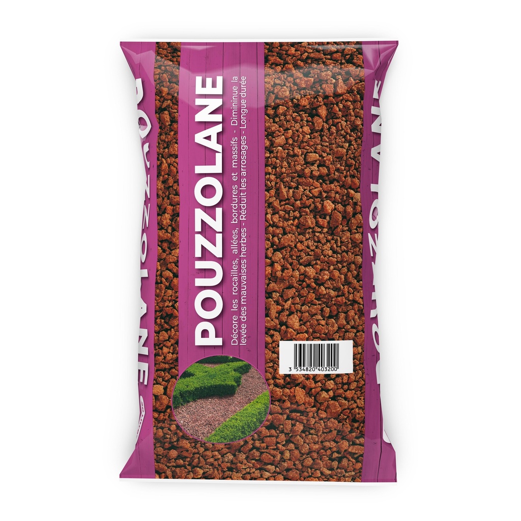 Pouzzolane rouge 7/14 20L