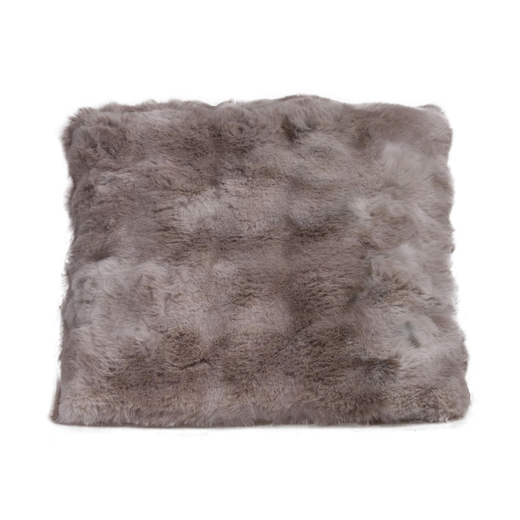 Coussin Julie en fausse fourrure