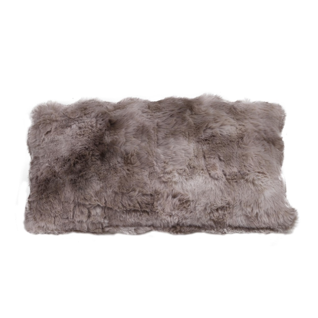 Coussin Julie en fausse fourrure
