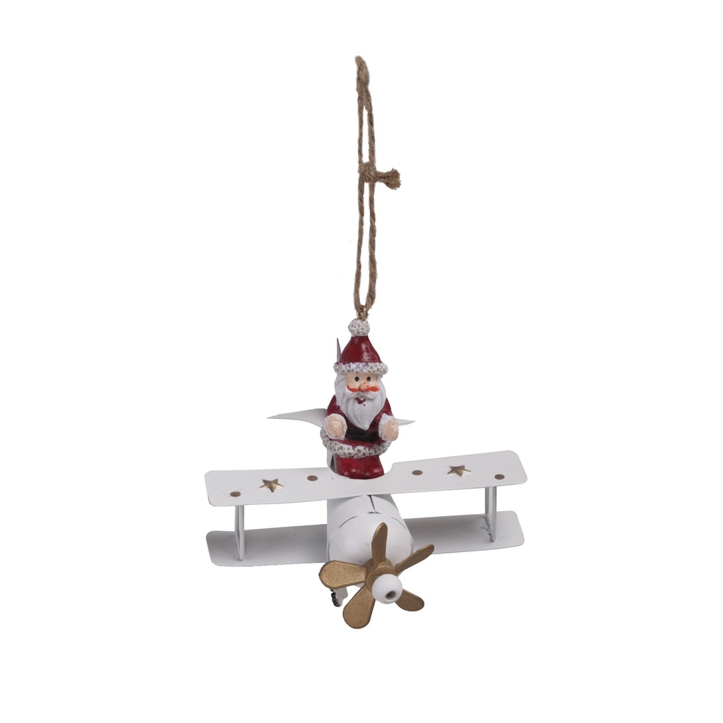 Personnage dans l'avion à suspendre