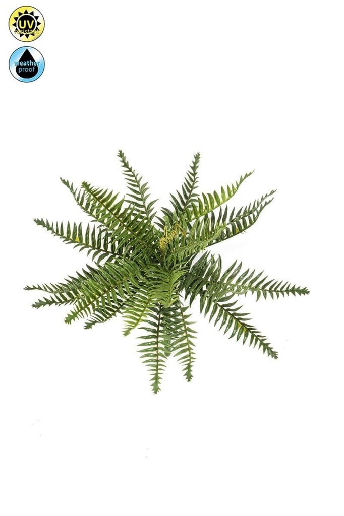 Fougère de forêt résistante UV artificielle