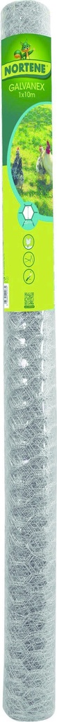 GALVANEX  25  Grillage métal galva triple torsion 2.5cm (25x0.8mm)
