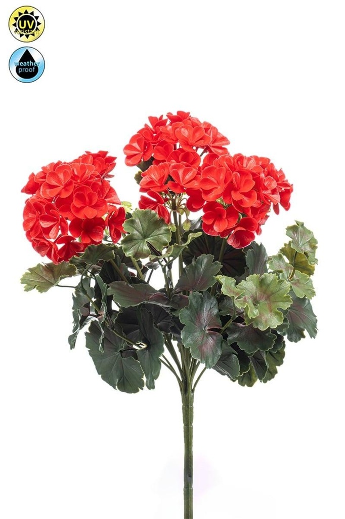 Géranium résistant UV artificiel