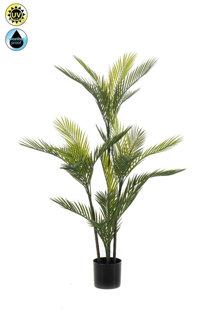 Palmier Chamaedorea résistant UV artificiel