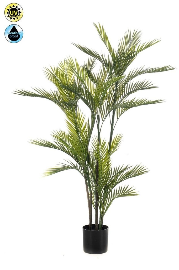 Palmier Chamaedorea résistant UV artificiel