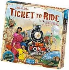 Ttr Ticket To Ride Map Collection N°2 India & Swizerland 