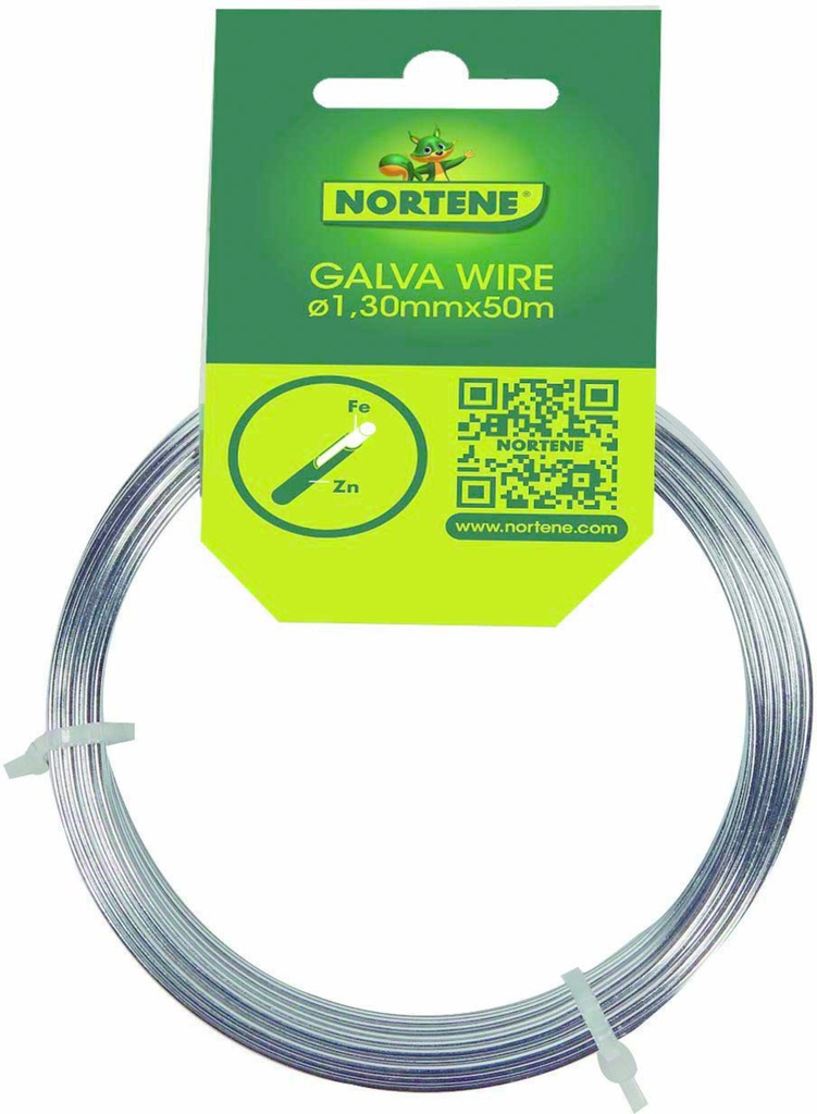 GALVAWIRE FIL GALVANISE   Fil de fer galva 1.3mm