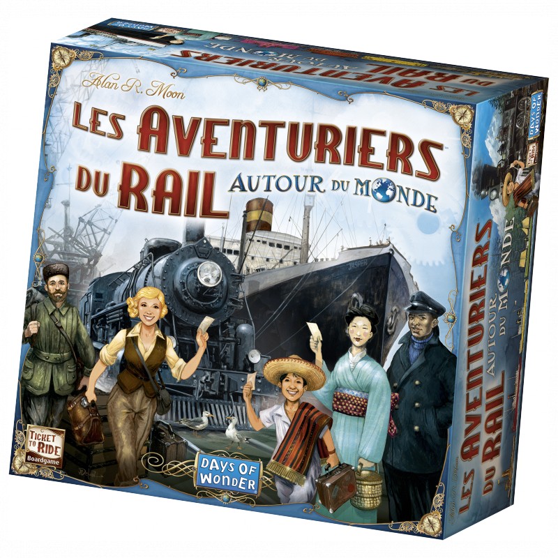 Ttr Les Aventuriers Du Rail Autour Du Monde 