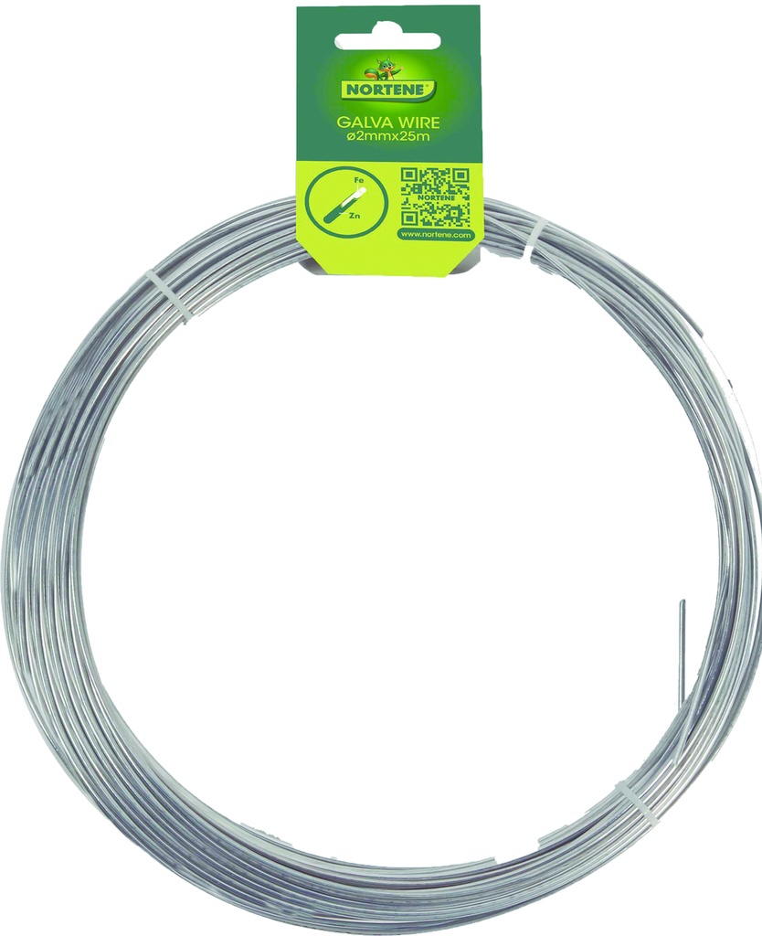 GALVAWIRE FIL GALVANISE   Fil de fer galva 2mm