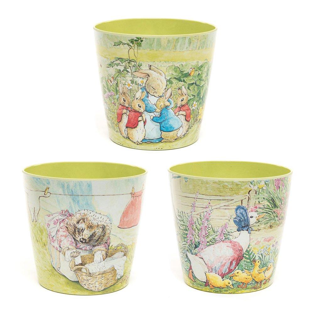 Set de 3 Eco-Pots Peter Rabbits N°1
