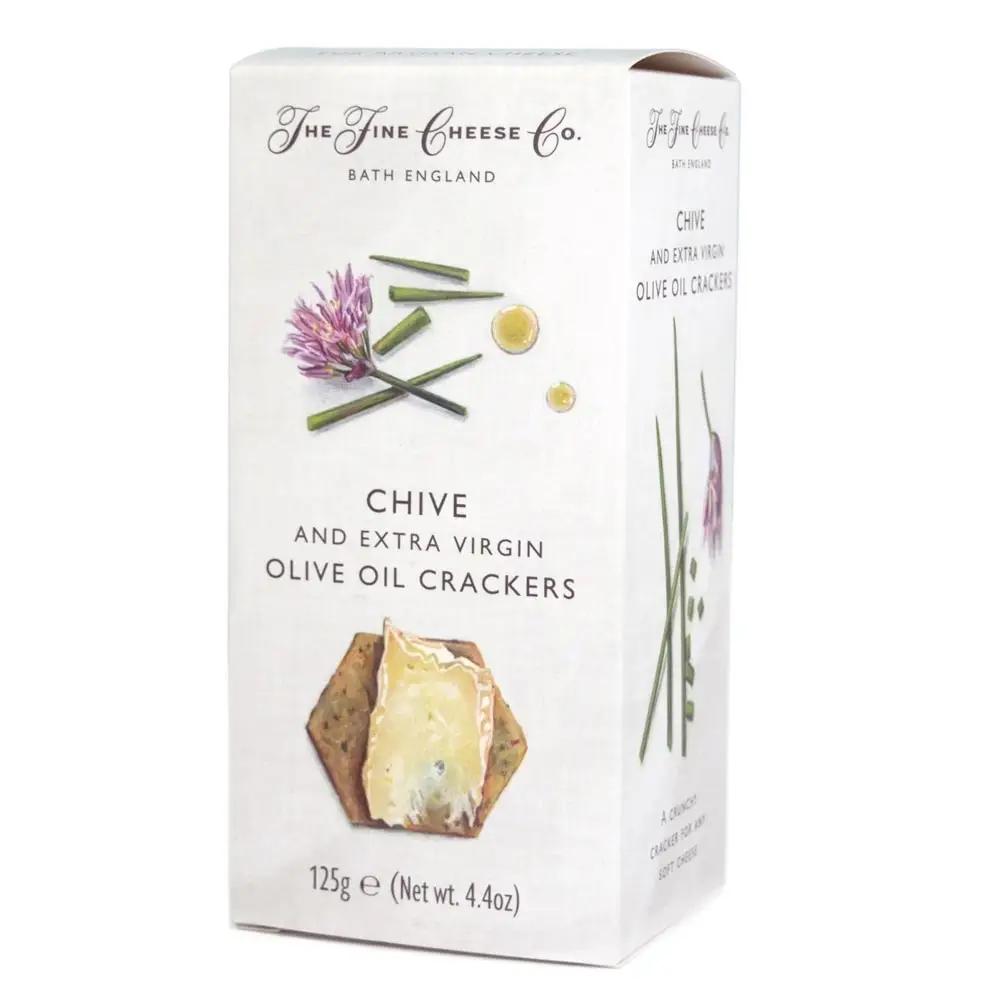 Crackers Ciboulette & Huile d'olive vierge