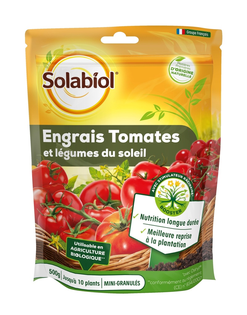 Engrais Tomates Et Legumes Fruits 500g