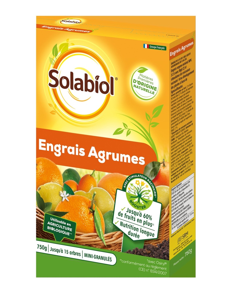 Engrais Agrumes 750G