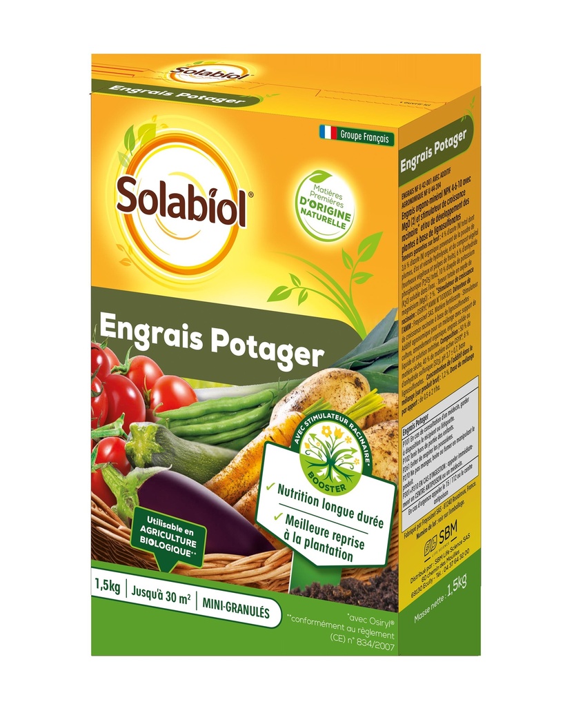 Engrais Potager 1,5Kg