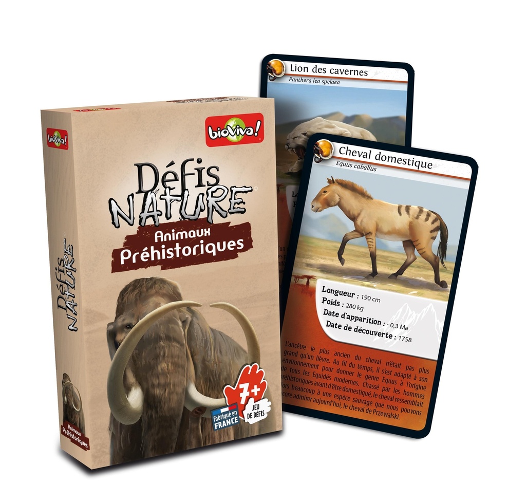 Defis Nature Animaux Prehistoriques