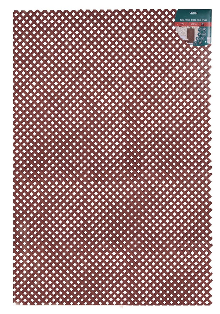 Panneau trellis décoratif LOP d´osier semi-synthétique 18mm DECORY LOP