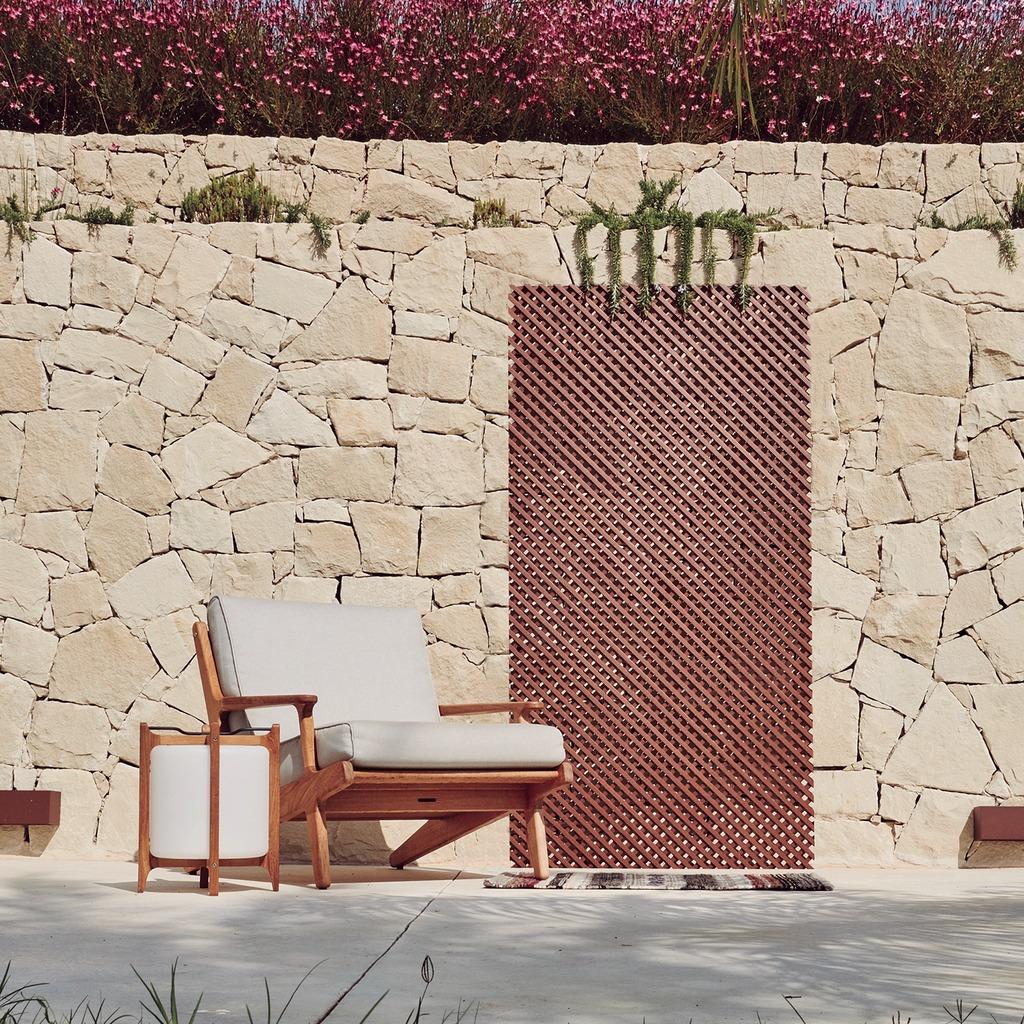 Panneau trellis décoratif LOP d´osier semi-synthétique 18mm DECORY LOP