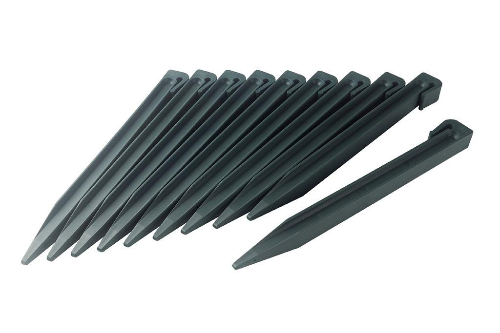 Piquet d'ancrage PP 100% recyclé (x10) ETIK FIX