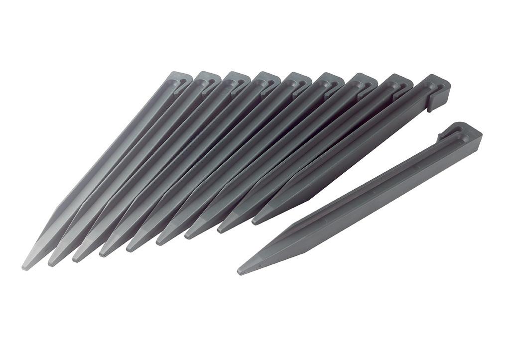 Piquet d'ancrage PP 100% recyclé (x10) ETIK FIX