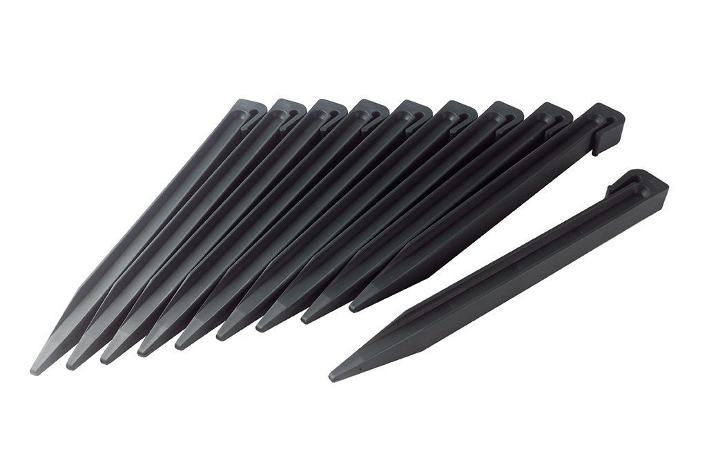 Piquet d'ancrage PP 100% recyclé (x10) ETIK FIX
