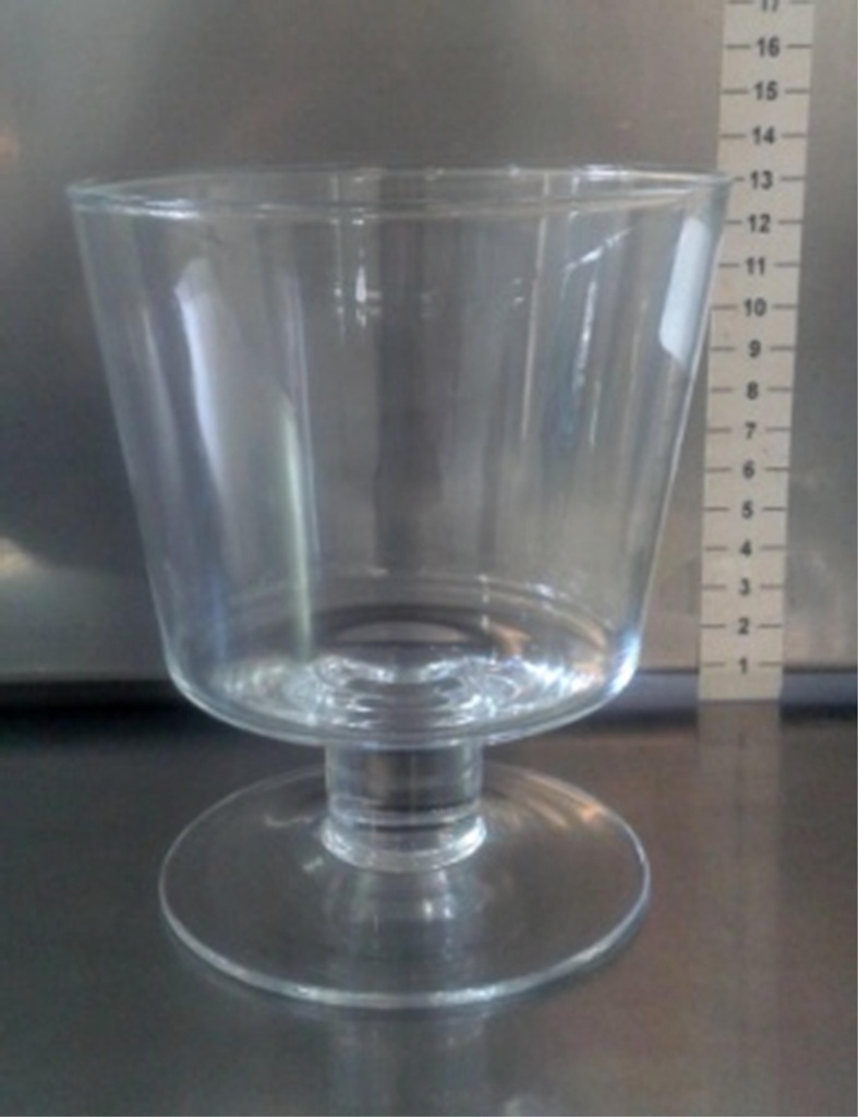 Photophore sur pied droit