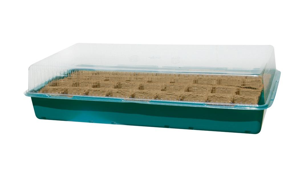 Serre avec plaque de culture biodégradable GROWING KIT