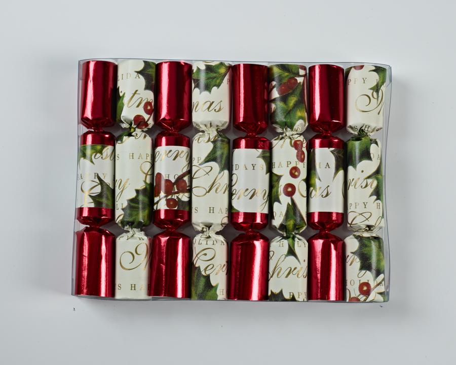 Crackers Bows & Berries boite de 8 pièces