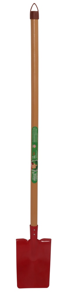 Bêche enfant métal rouge