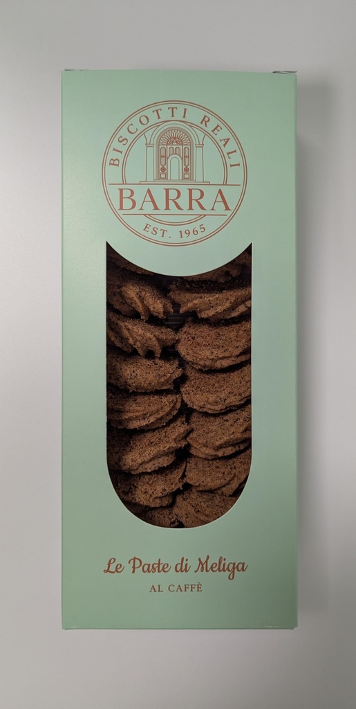 Paste di Meliga au café