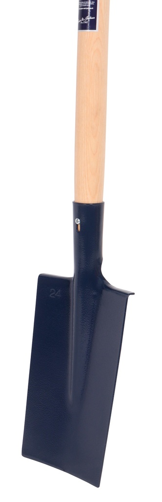 Bêche dame de 24 cm m/bois PO110 cm