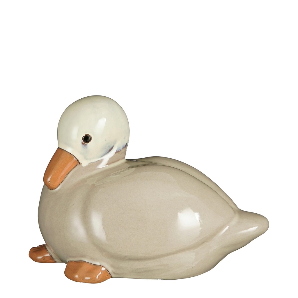 Decoration canard gris