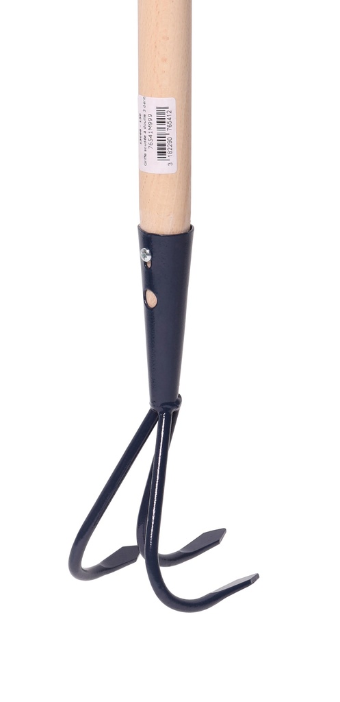 Griffe soudée à douille 3 dents m/bois 150 cm