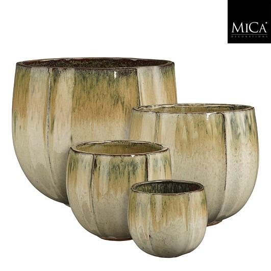 Corsica pot ronde vert XL