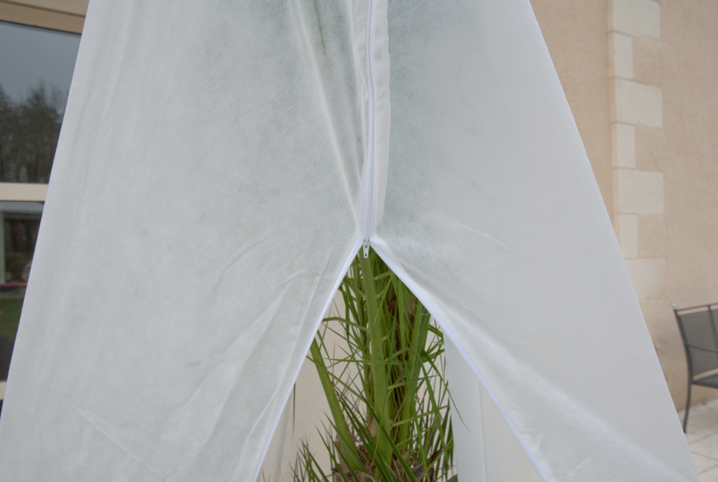 HIVERZIP 2 housses avec zip 50g/m²