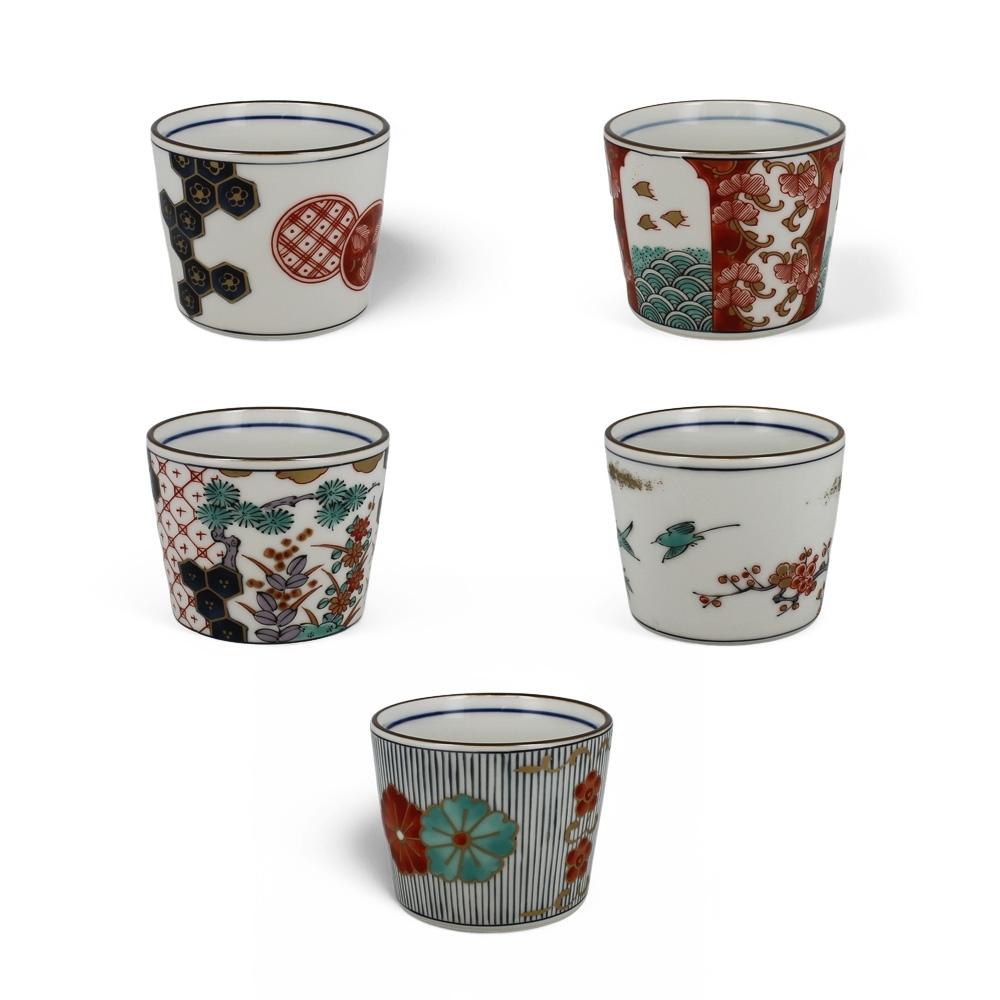 Set de soba en porcelaine, 5pces