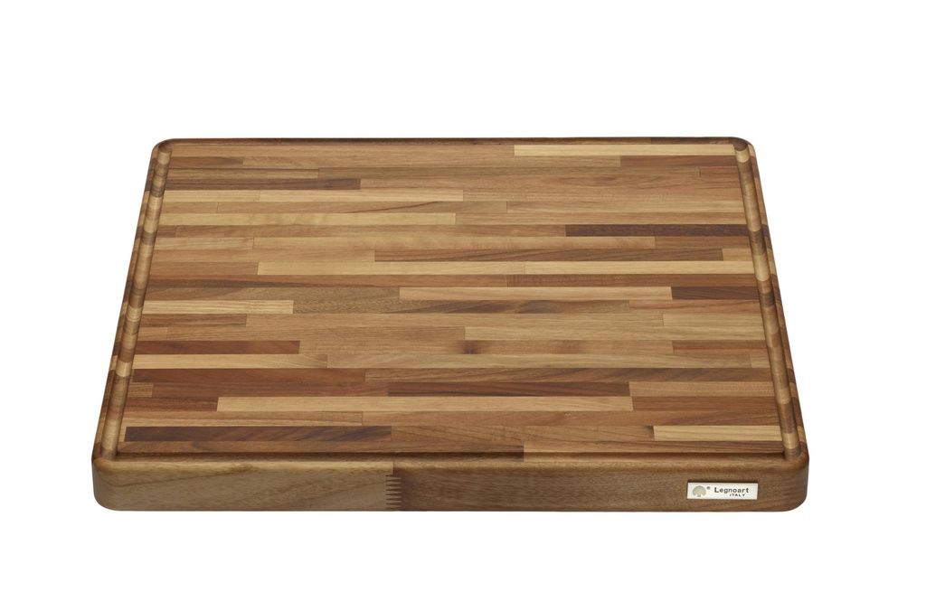 GOURMAND PLANCHE DE TRAVAIL - NOYER NATUREL 500X500X40