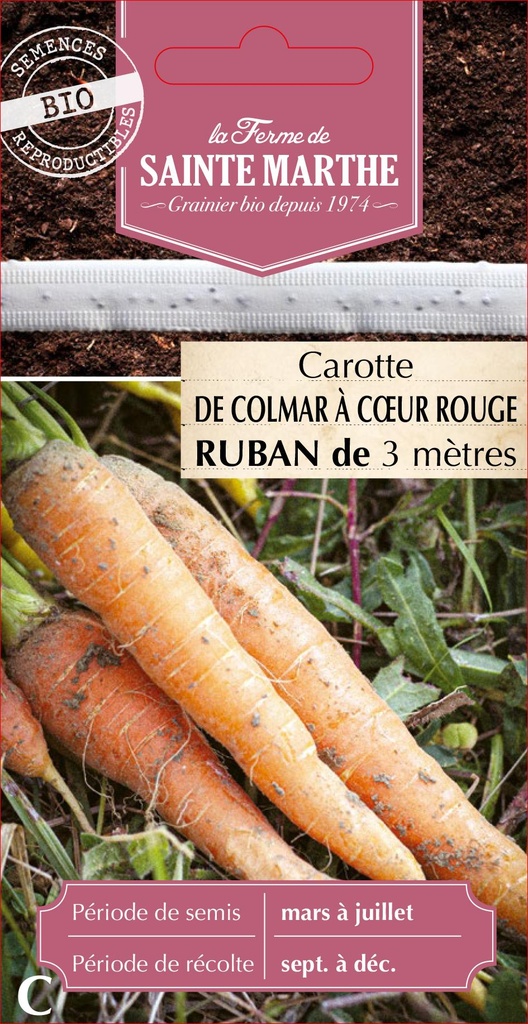 Carotte De Colmar À Cœur Rouge 2