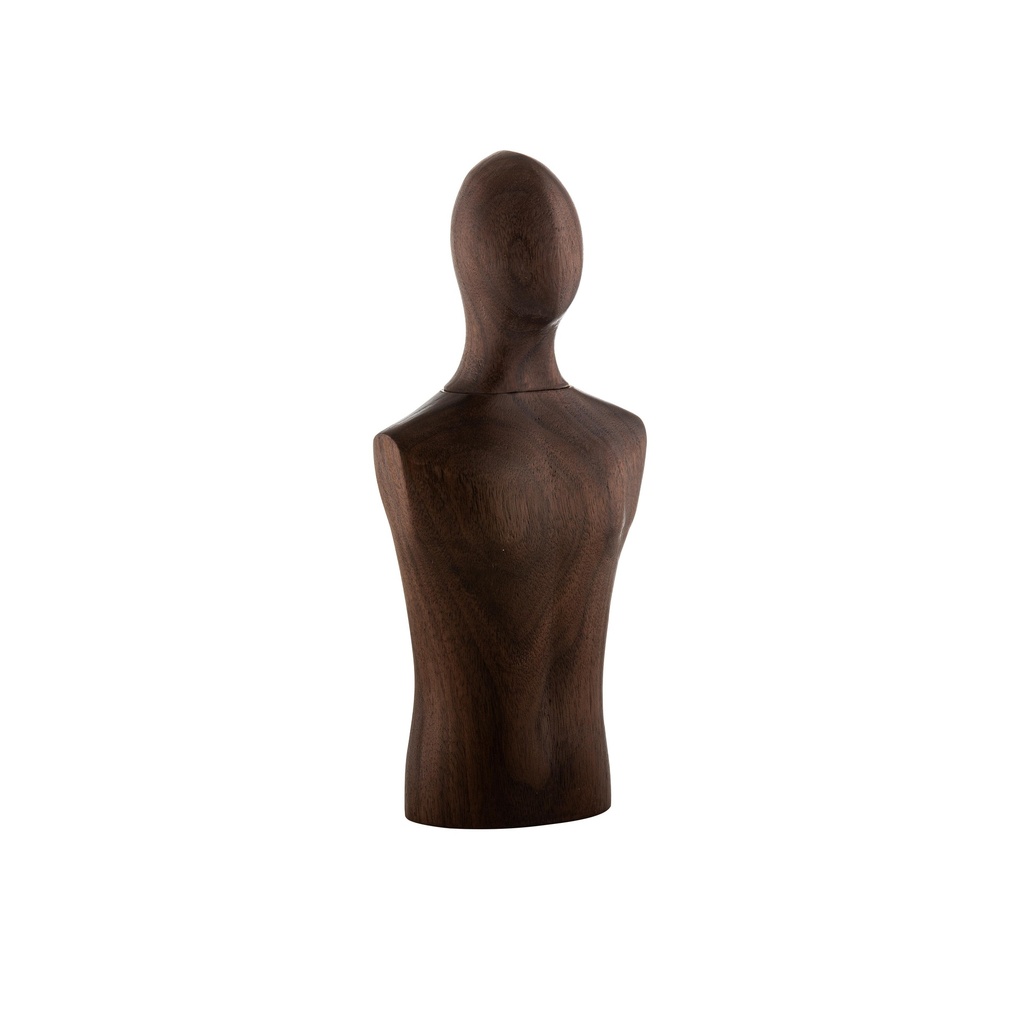 IMAGO MOULIN A POIVRE/SEL EN BOIS DE NOYER MASSIF SCULPTE