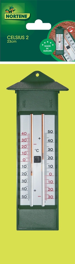 CELSIUS 2 Thermomètre mini maxi sans mercure