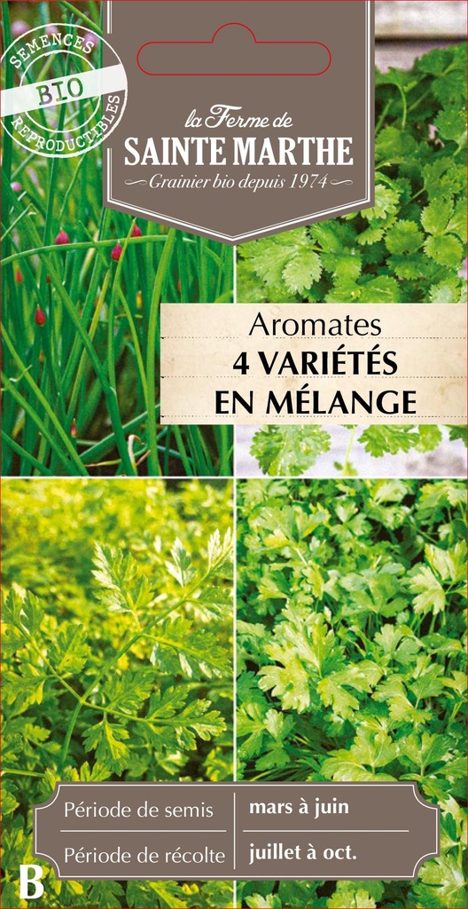 Aromates 4 Variétés 