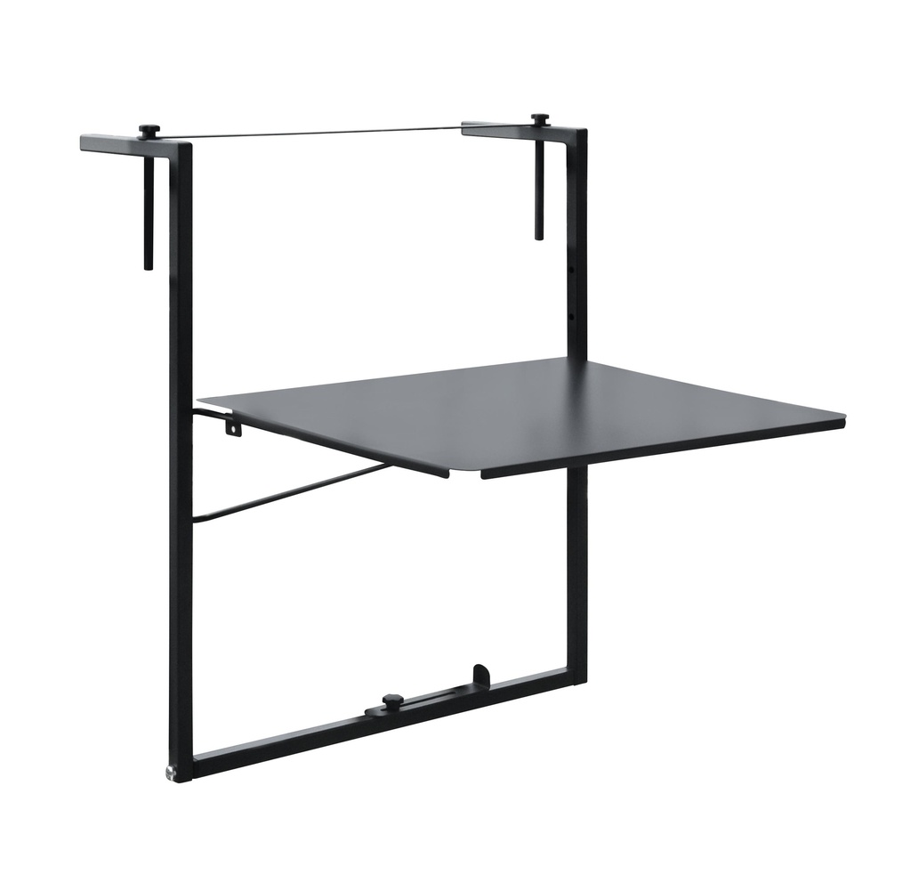 Table de balcon réglable Soléa 55x45 cm 