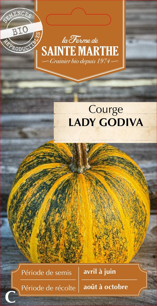 Courge Lady Godiva